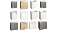 Wash basin cabinets for the toilet